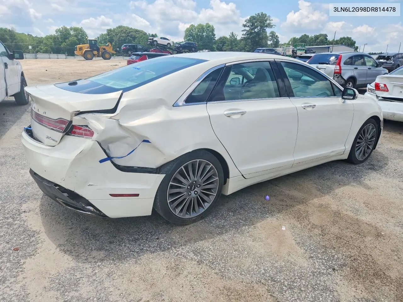 2013 Lincoln Mkz VIN: 3LN6L2G98DR814478 Lot: 59718256