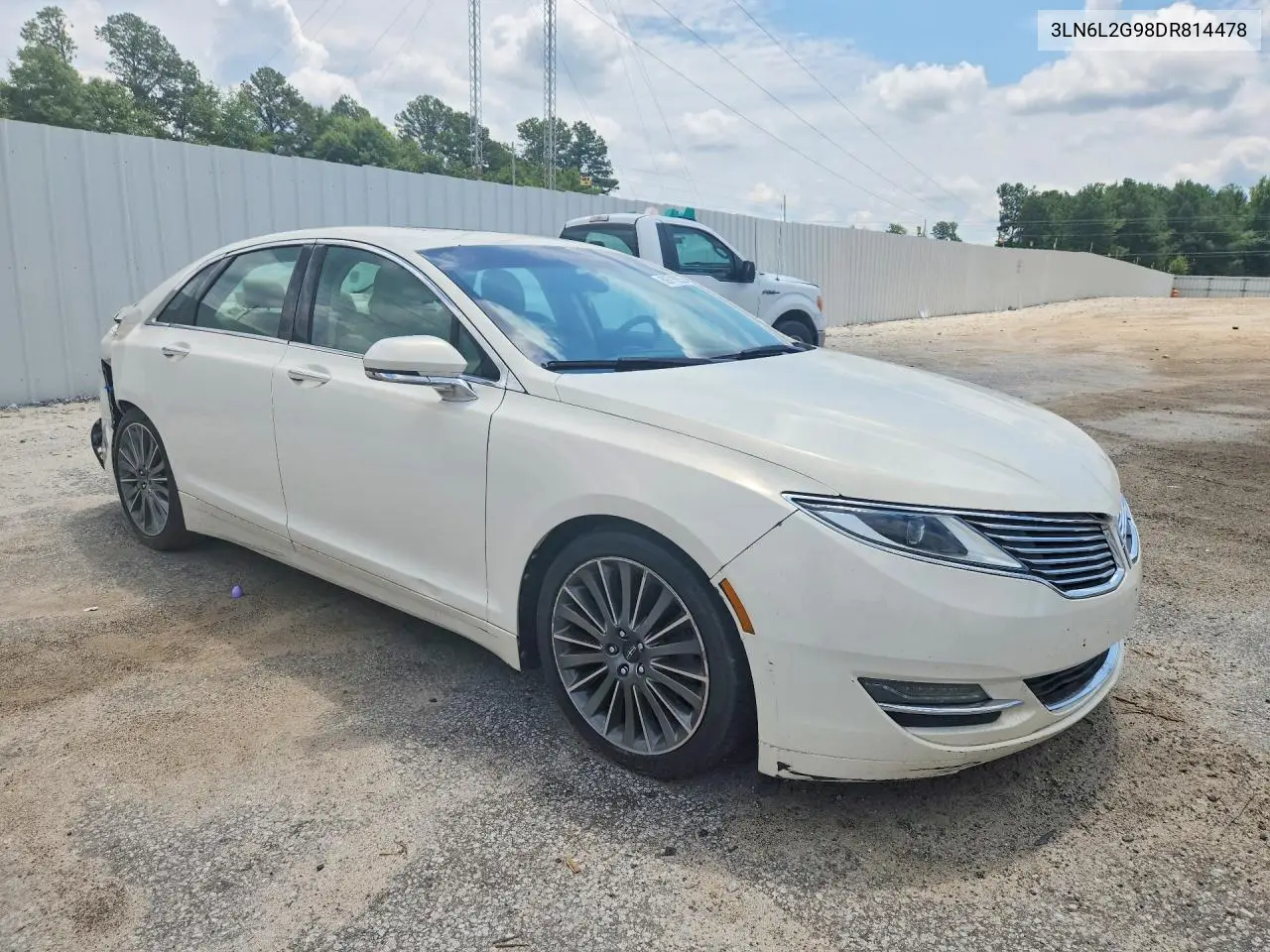 2013 Lincoln Mkz VIN: 3LN6L2G98DR814478 Lot: 59718256