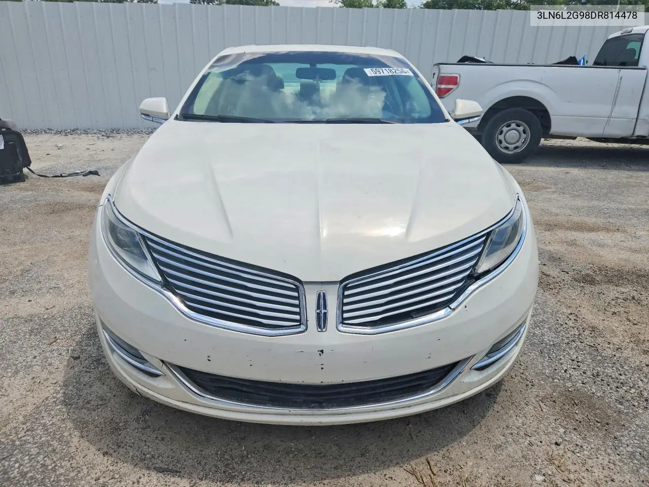 2013 Lincoln Mkz VIN: 3LN6L2G98DR814478 Lot: 59718256