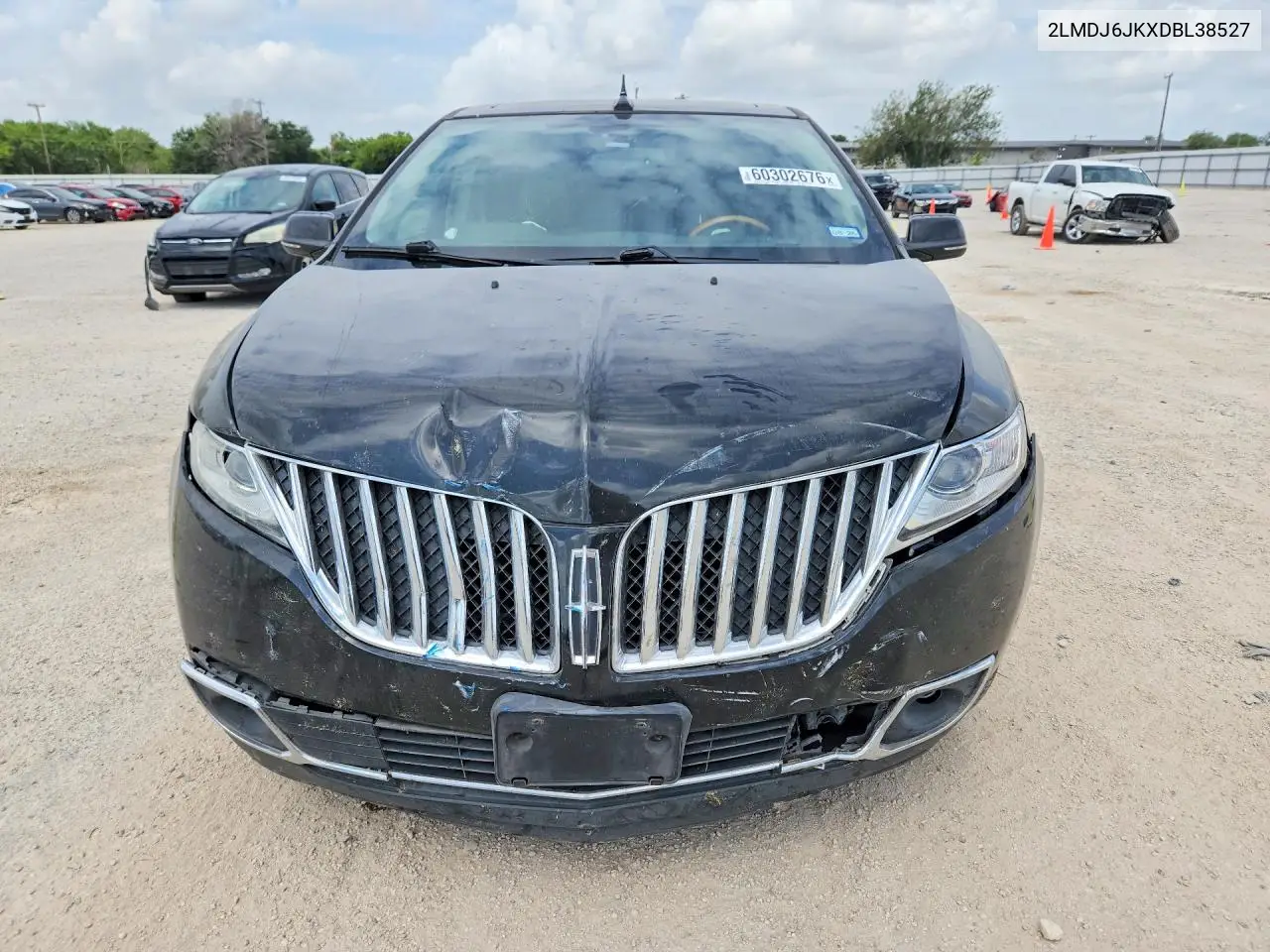 2013 Lincoln Mkx VIN: 2LMDJ6JKXDBL38527 Lot: 60302676