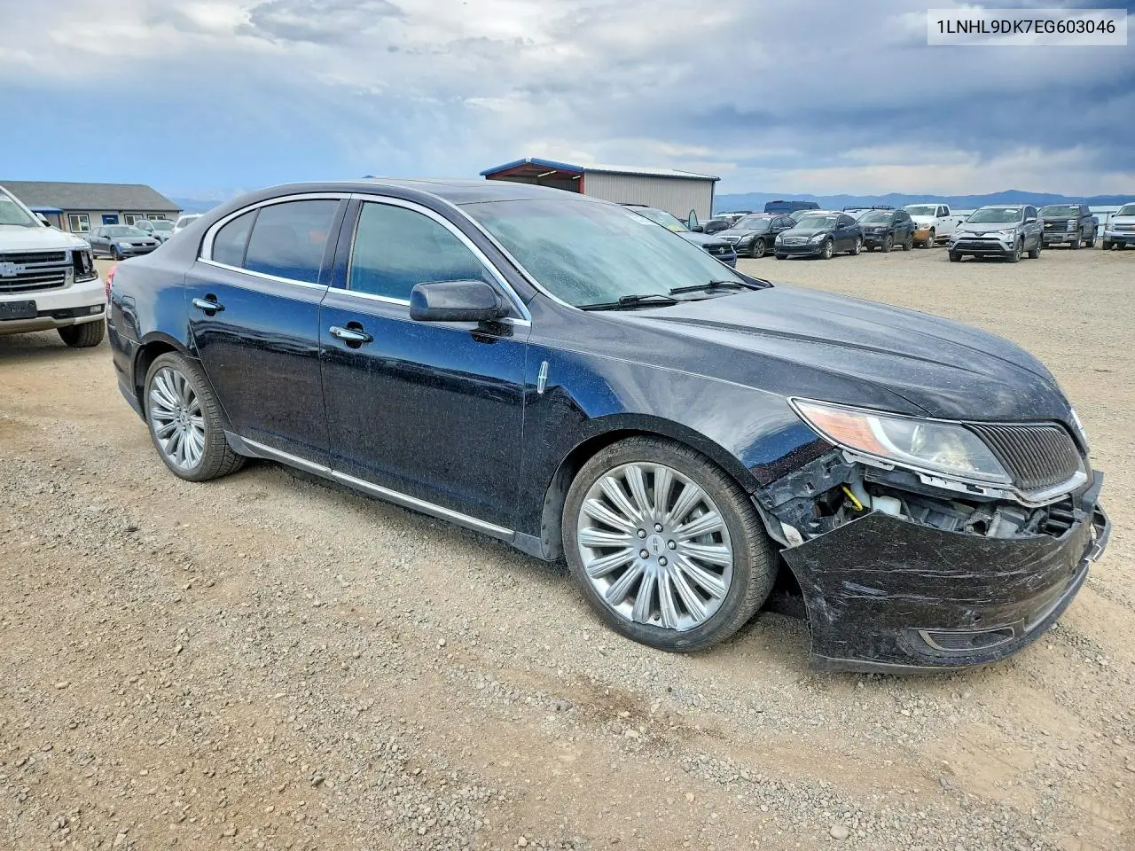 2014 Lincoln Mks VIN: 1LNHL9DK7EG603046 Lot: 53127436