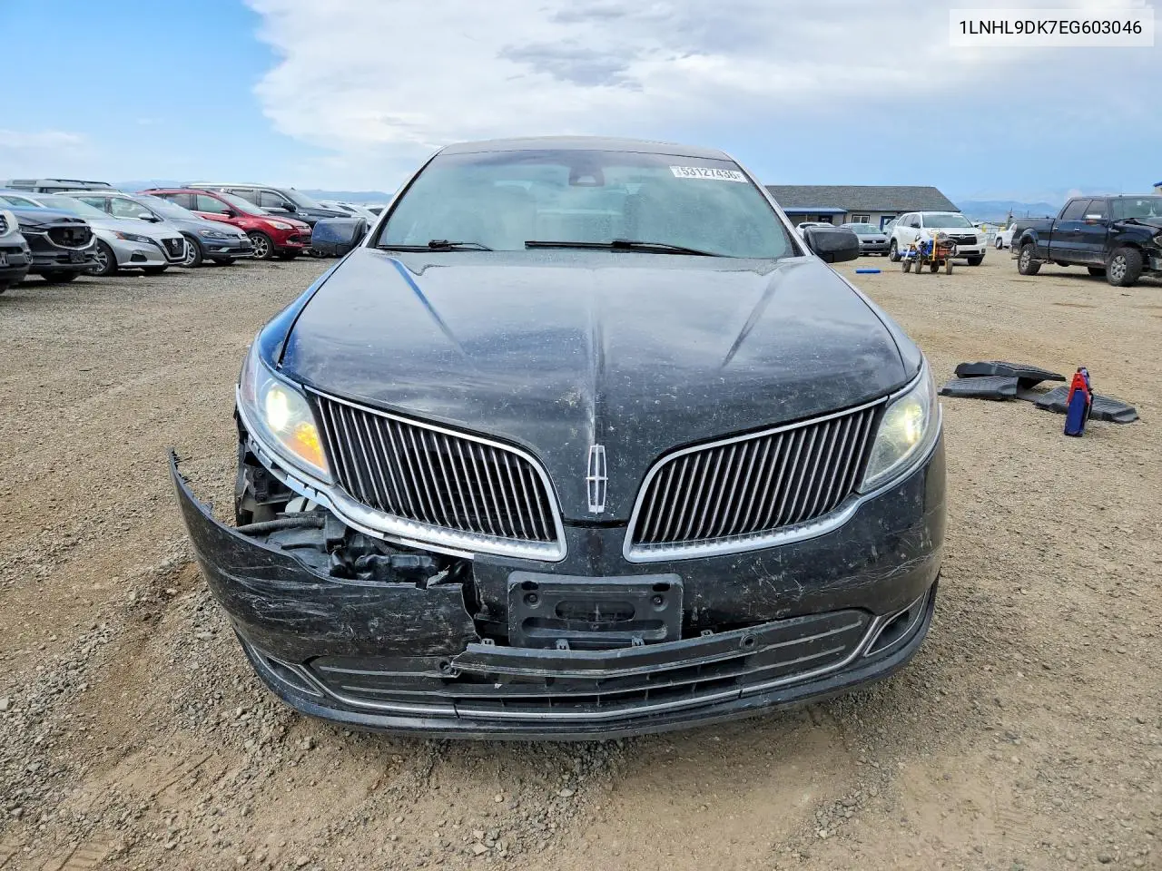 2014 Lincoln Mks VIN: 1LNHL9DK7EG603046 Lot: 53127436