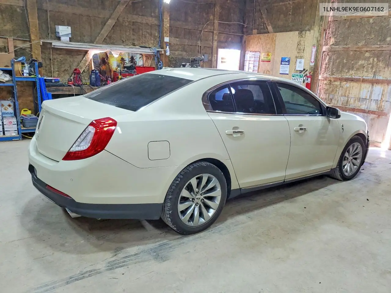 2014 Lincoln Mks VIN: 1LNHL9EK9EG607162 Lot: 53545896