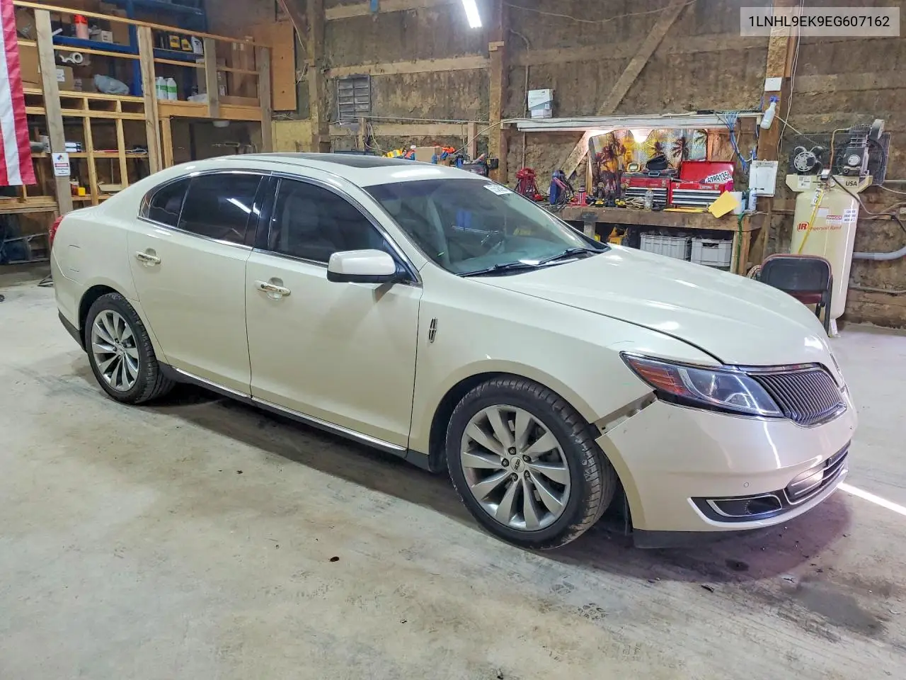 2014 Lincoln Mks VIN: 1LNHL9EK9EG607162 Lot: 53545896