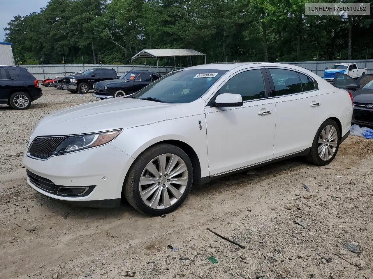 2014 Lincoln Mks VIN: 1LNHL9FT7EG610262 Lot: 55009606