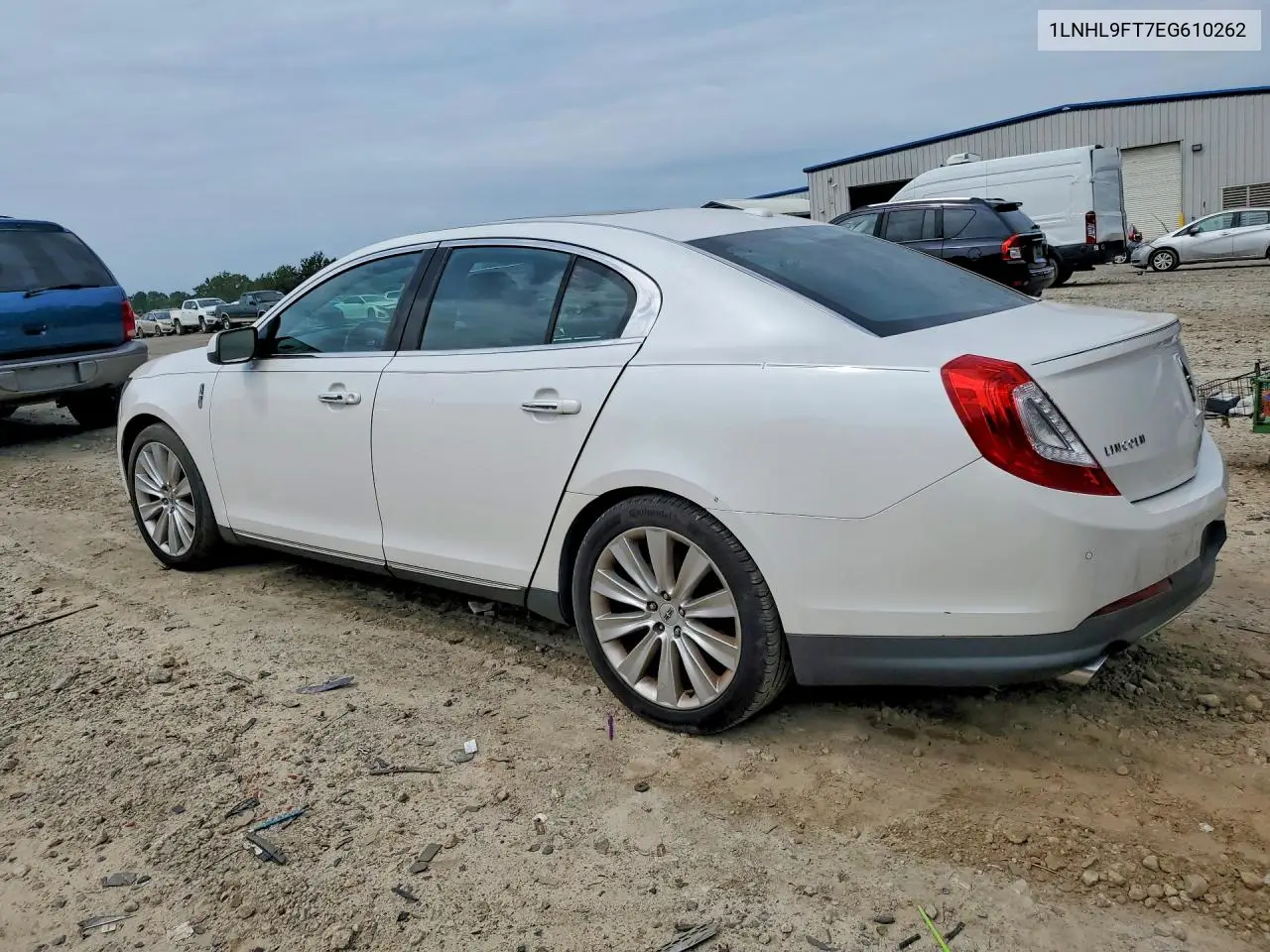 2014 Lincoln Mks VIN: 1LNHL9FT7EG610262 Lot: 55009606