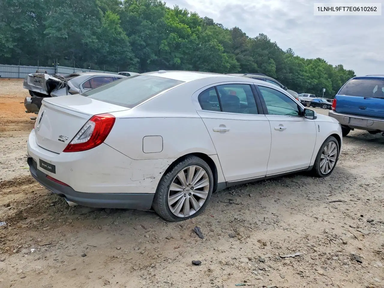 2014 Lincoln Mks VIN: 1LNHL9FT7EG610262 Lot: 55009606