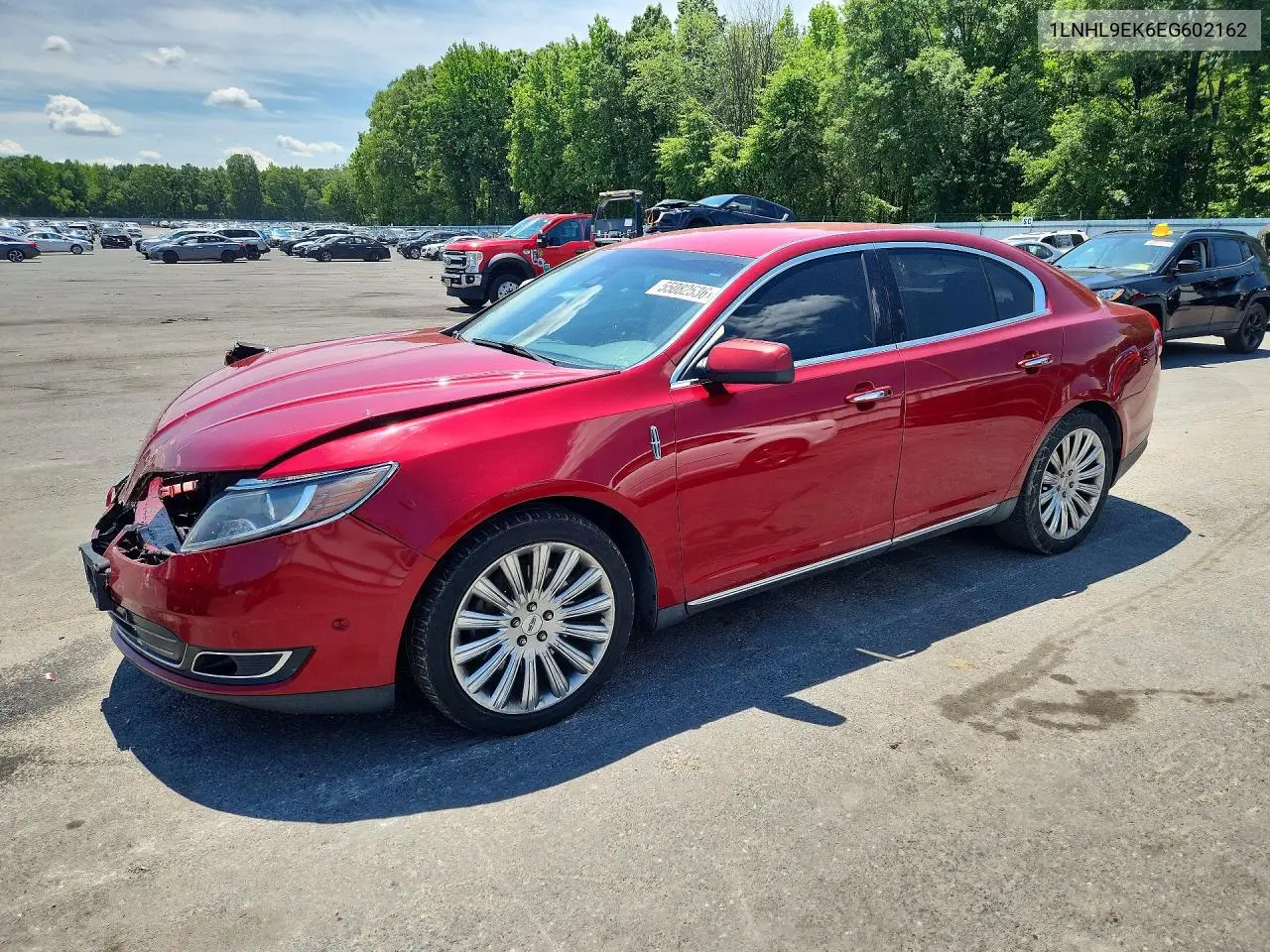 2014 Lincoln Mks VIN: 1LNHL9EK6EG602162 Lot: 55082536