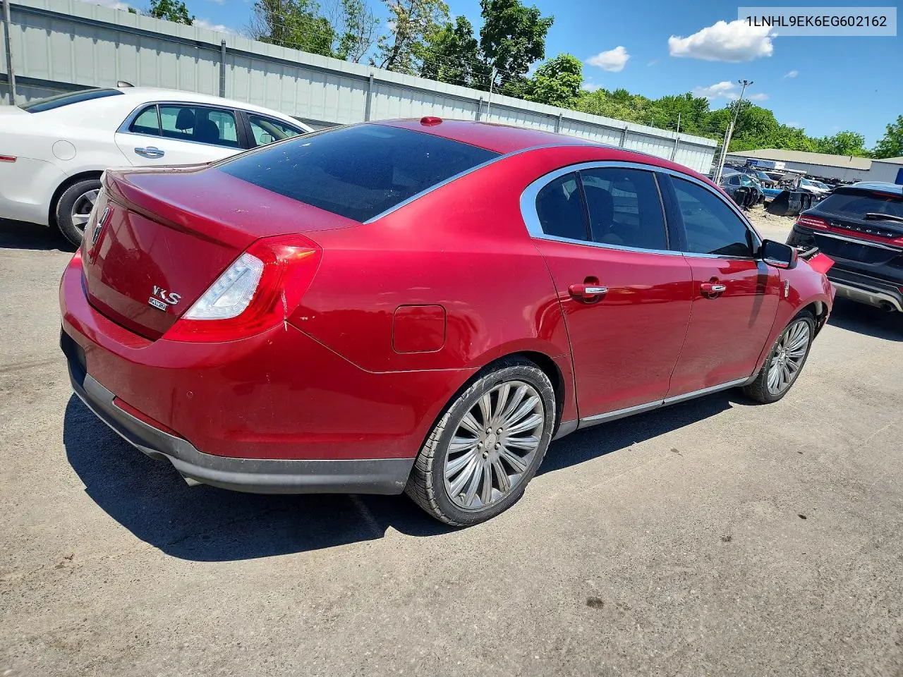 2014 Lincoln Mks VIN: 1LNHL9EK6EG602162 Lot: 55082536