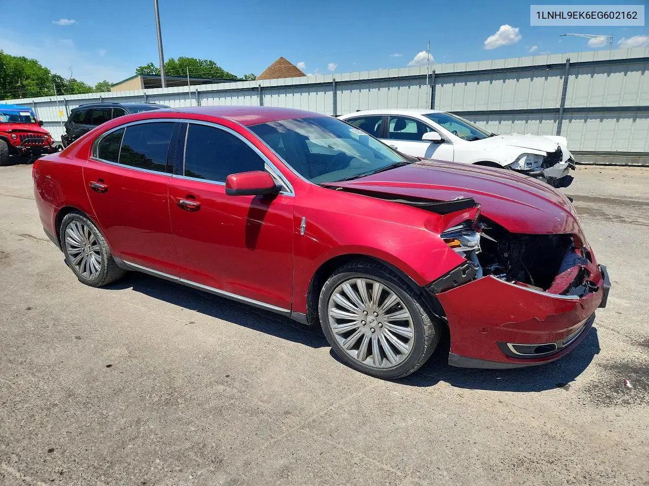2014 Lincoln Mks VIN: 1LNHL9EK6EG602162 Lot: 55082536