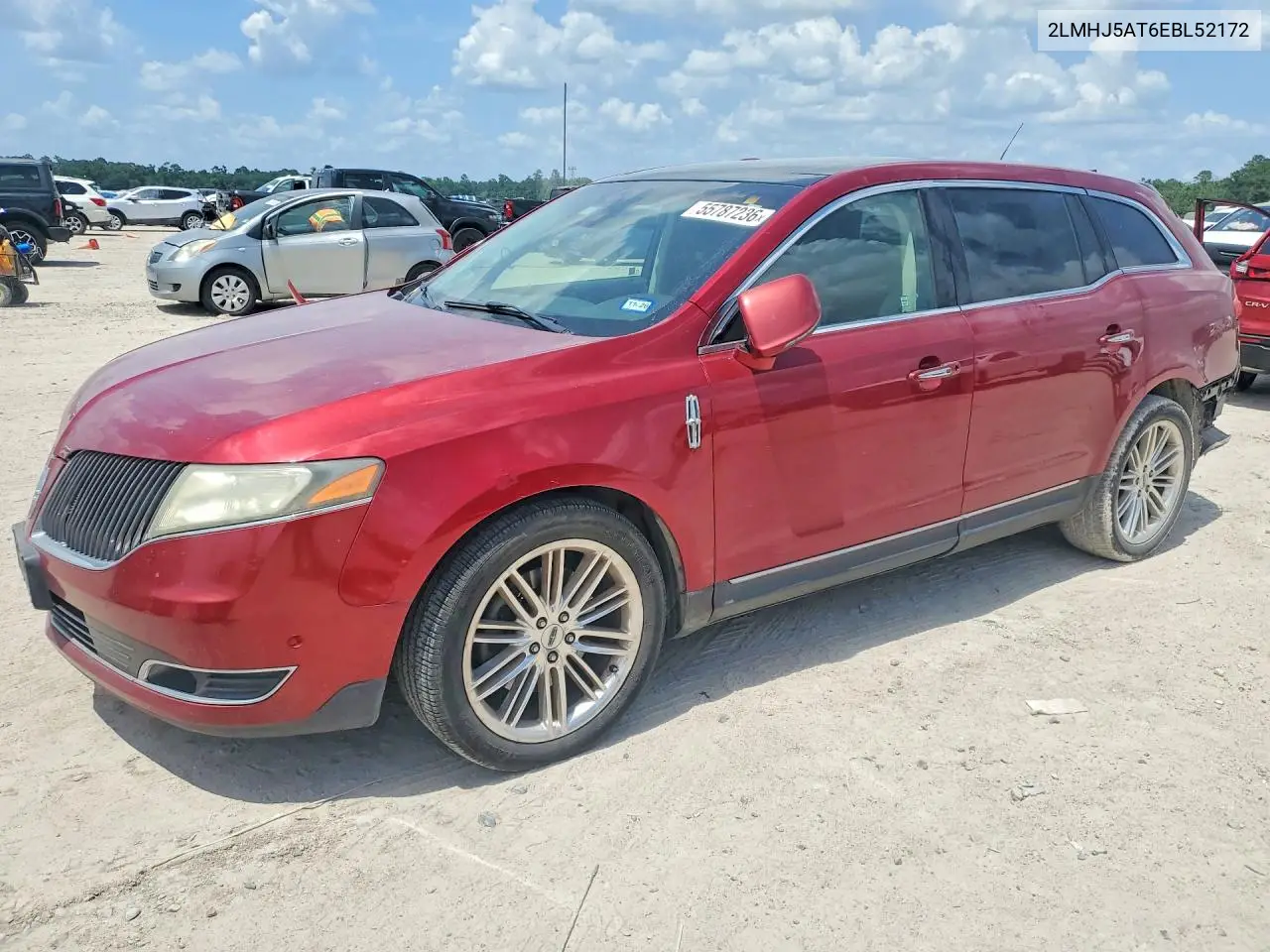 2014 Lincoln Mkt VIN: 2LMHJ5AT6EBL52172 Lot: 55787236