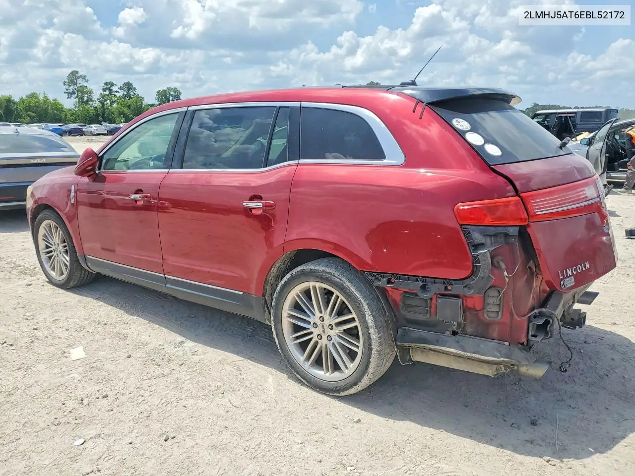 2014 Lincoln Mkt VIN: 2LMHJ5AT6EBL52172 Lot: 55787236