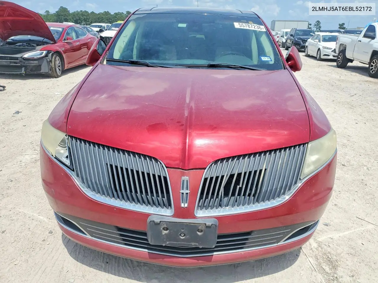 2014 Lincoln Mkt VIN: 2LMHJ5AT6EBL52172 Lot: 55787236