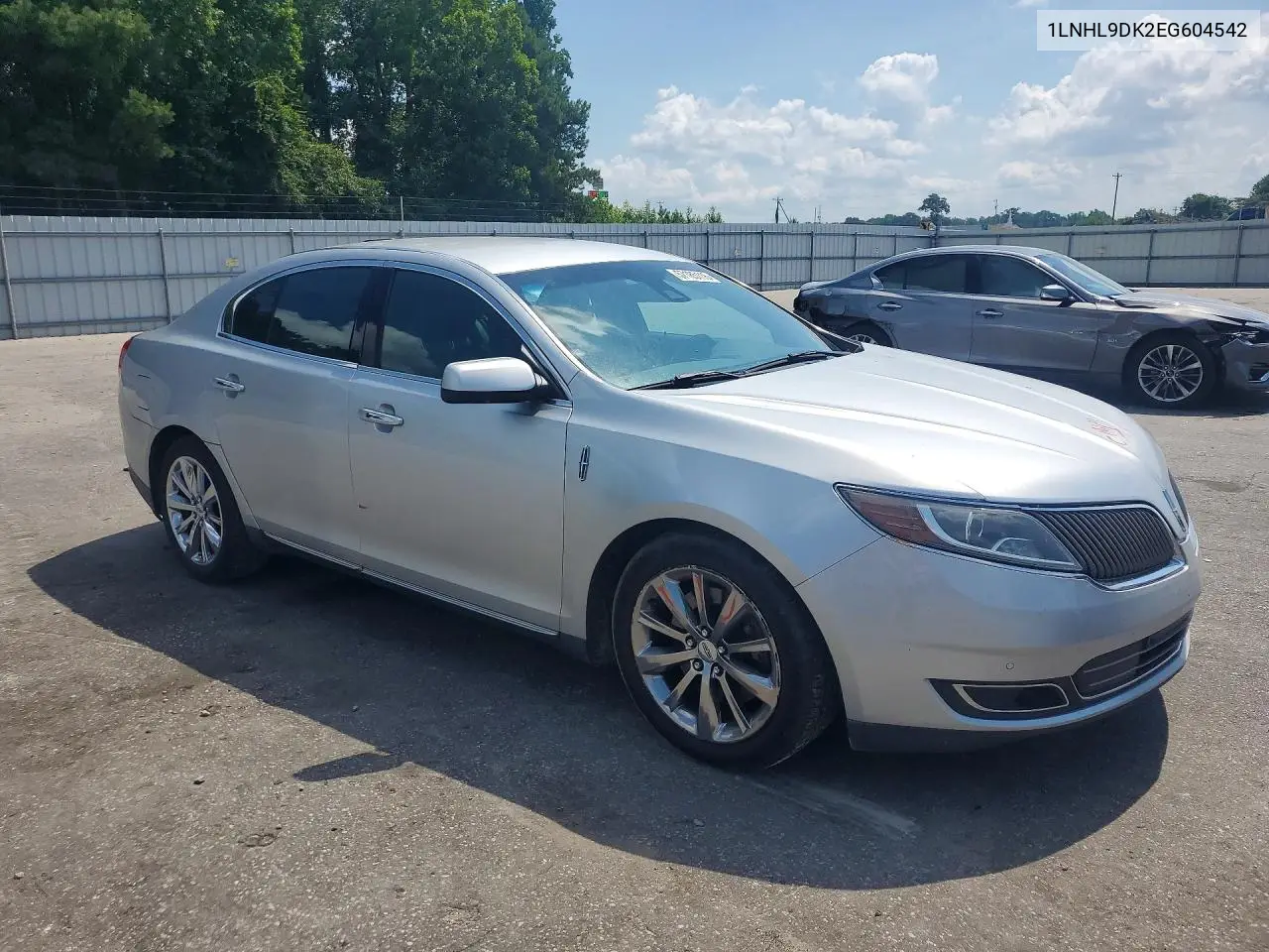 2014 Lincoln Mks VIN: 1LNHL9DK2EG604542 Lot: 57185116