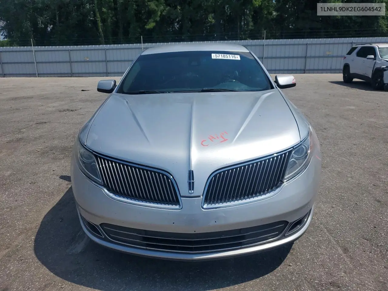 2014 Lincoln Mks VIN: 1LNHL9DK2EG604542 Lot: 57185116