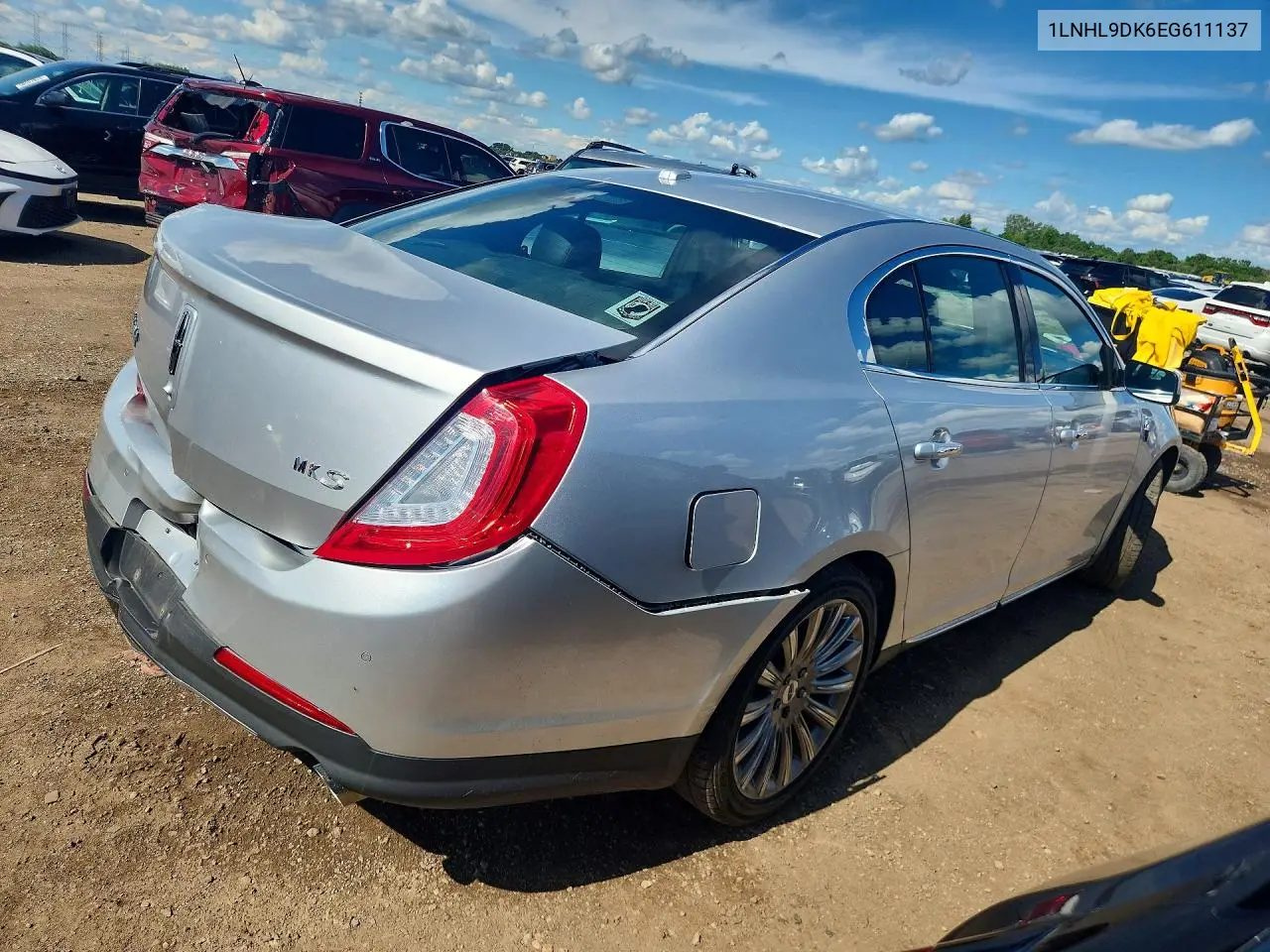 2014 Lincoln Mks VIN: 1LNHL9DK6EG611137 Lot: 57885166