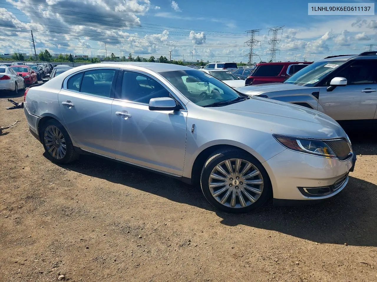 2014 Lincoln Mks VIN: 1LNHL9DK6EG611137 Lot: 57885166