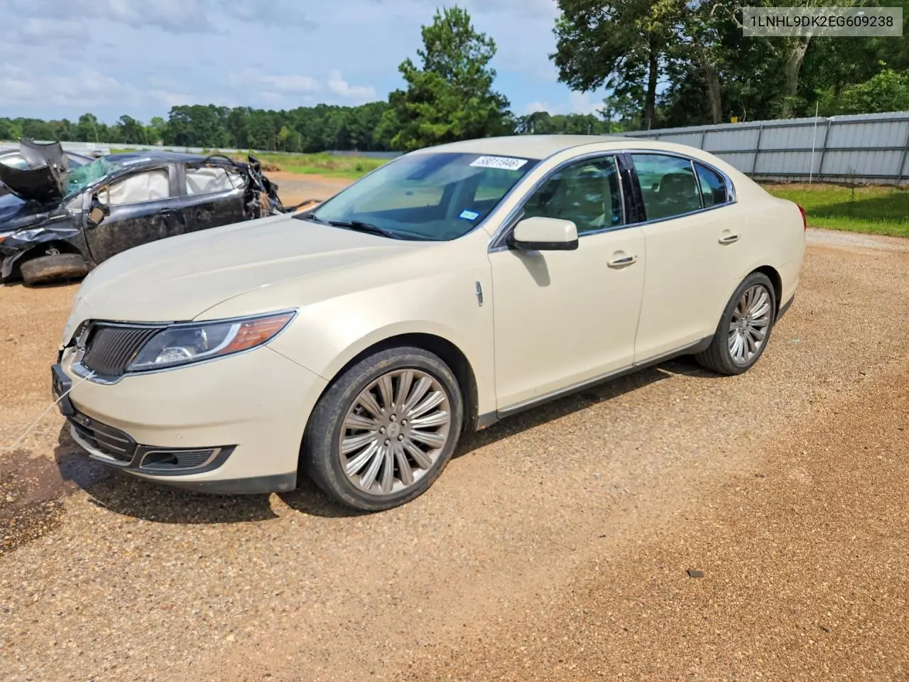 2014 Lincoln Mks VIN: 1LNHL9DK2EG609238 Lot: 58011946