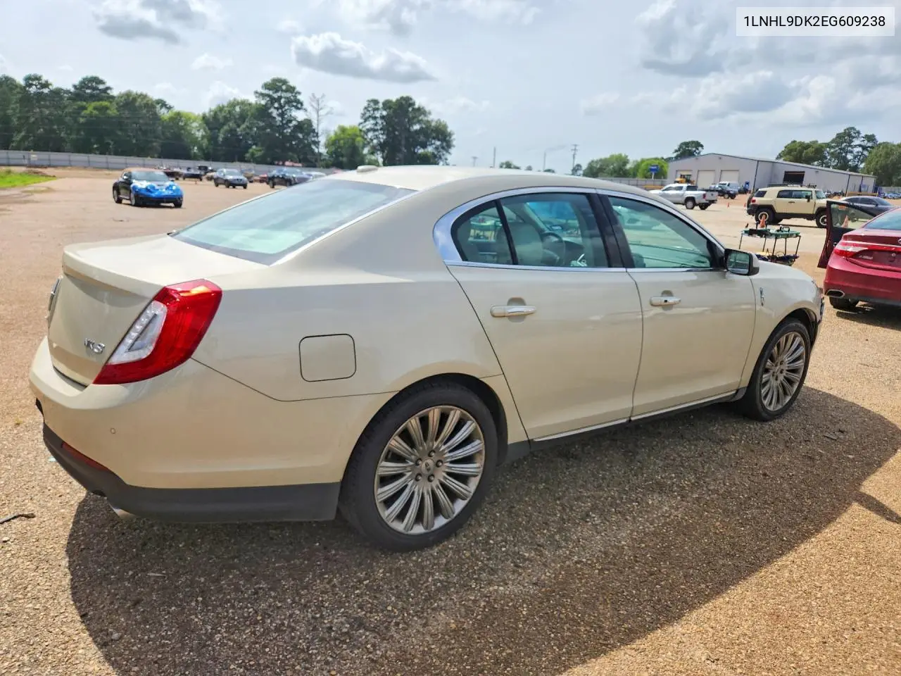 2014 Lincoln Mks VIN: 1LNHL9DK2EG609238 Lot: 58011946