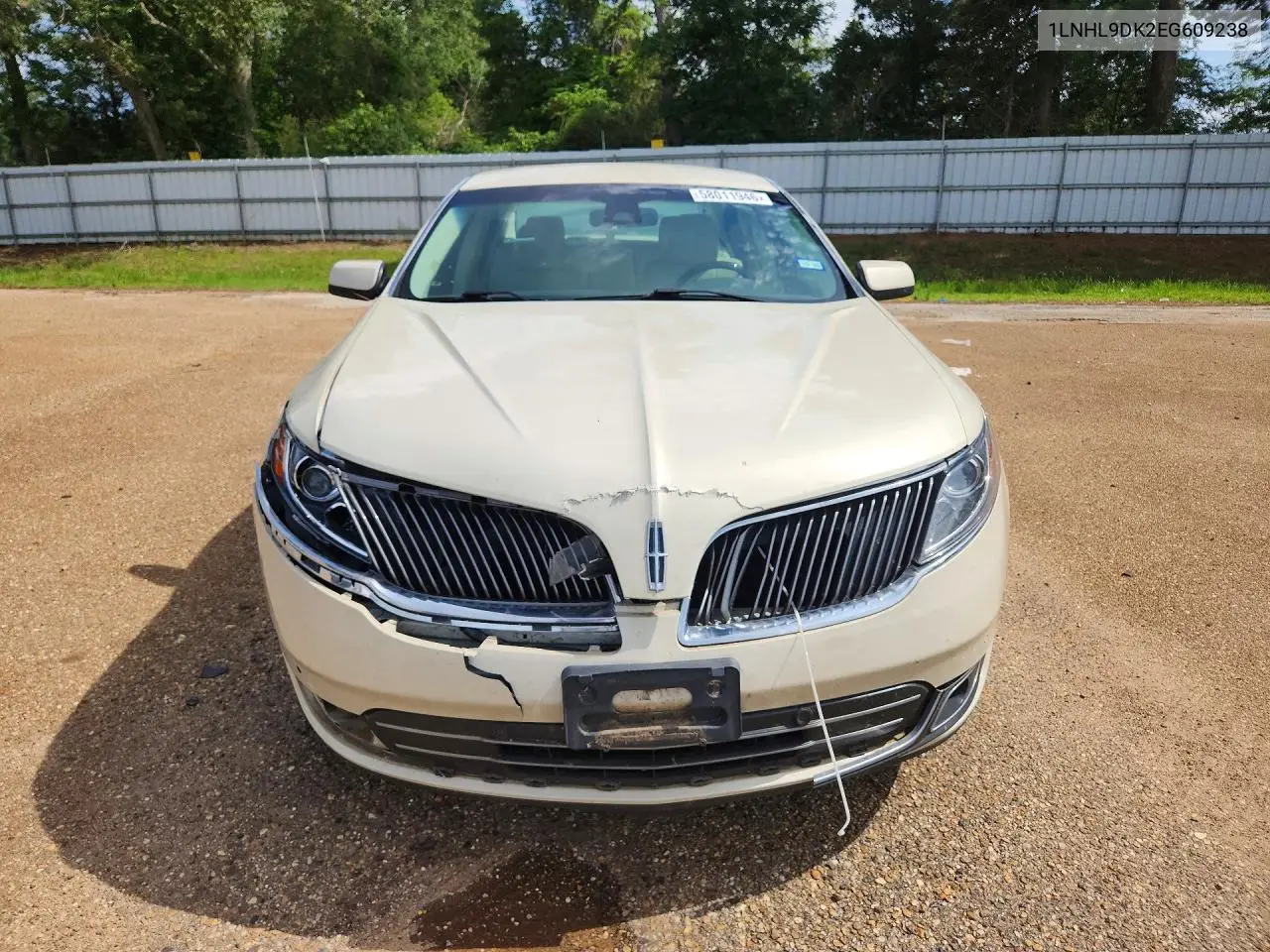 2014 Lincoln Mks VIN: 1LNHL9DK2EG609238 Lot: 58011946