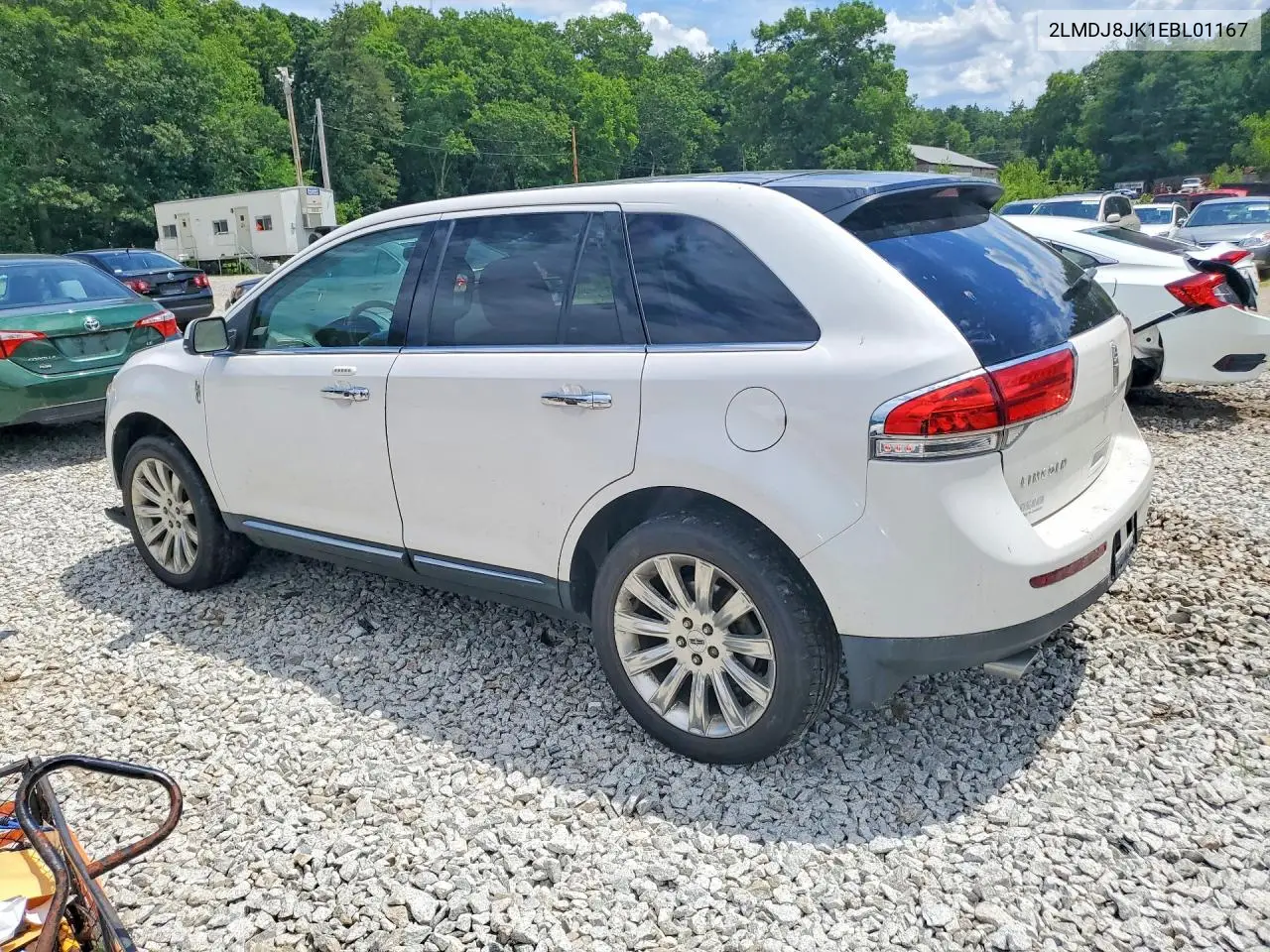 2014 Lincoln Mkx VIN: 2LMDJ8JK1EBL01167 Lot: 58693836