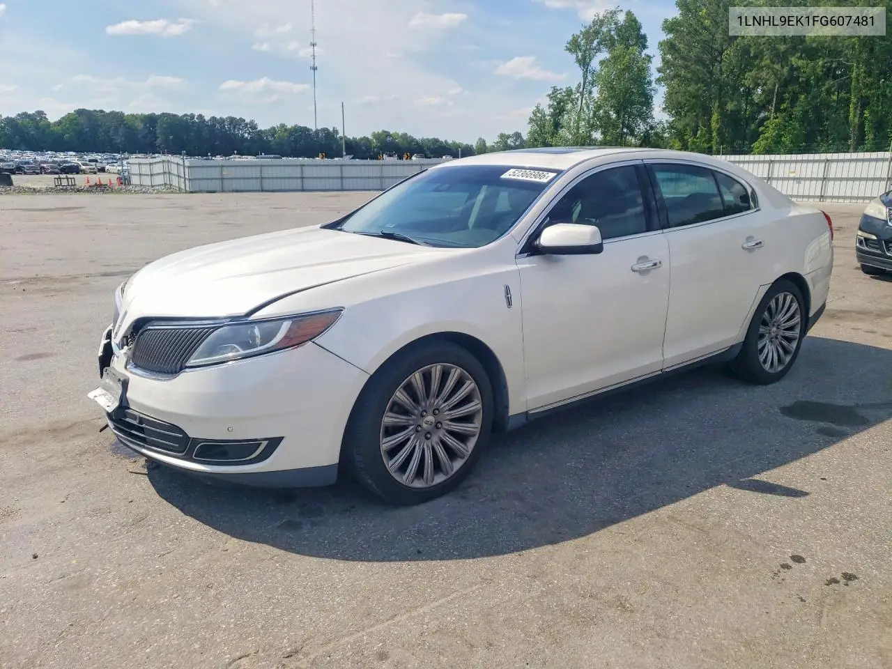 2015 Lincoln Mks VIN: 1LNHL9EK1FG607481 Lot: 52366986