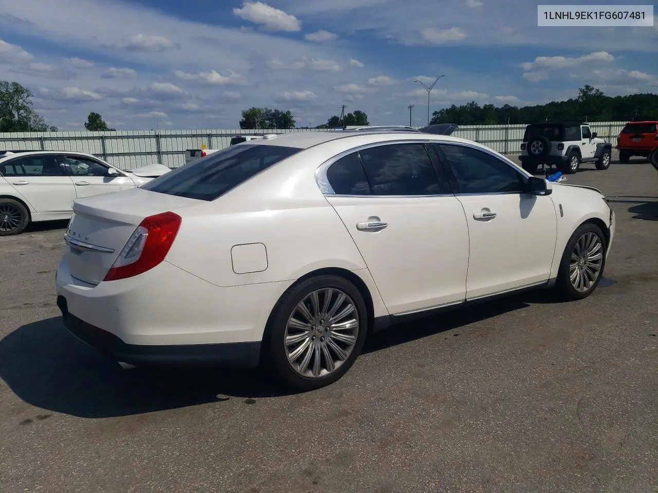2015 Lincoln Mks VIN: 1LNHL9EK1FG607481 Lot: 52366986