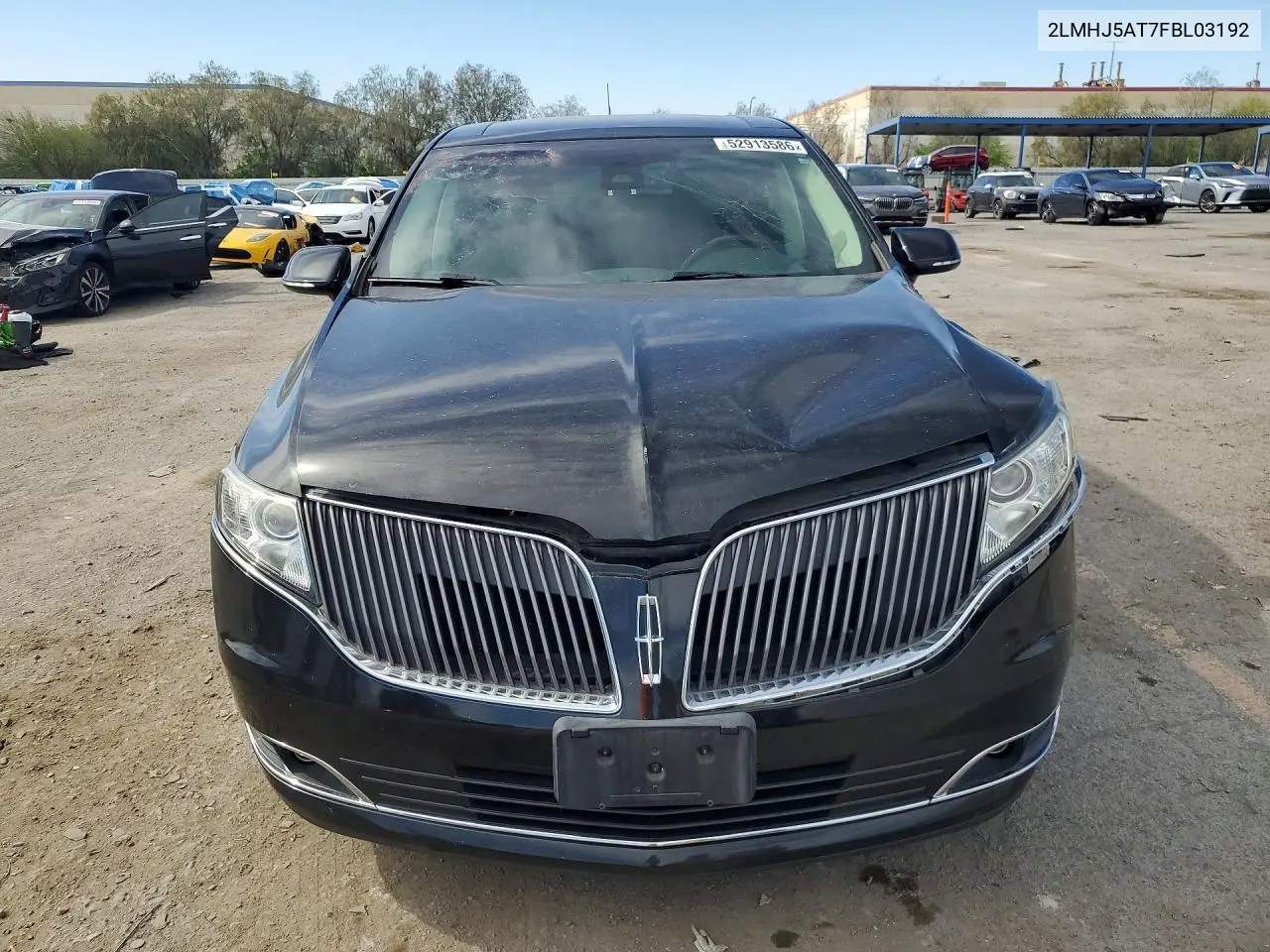 2015 Lincoln Mkt VIN: 2LMHJ5AT7FBL03192 Lot: 52913586