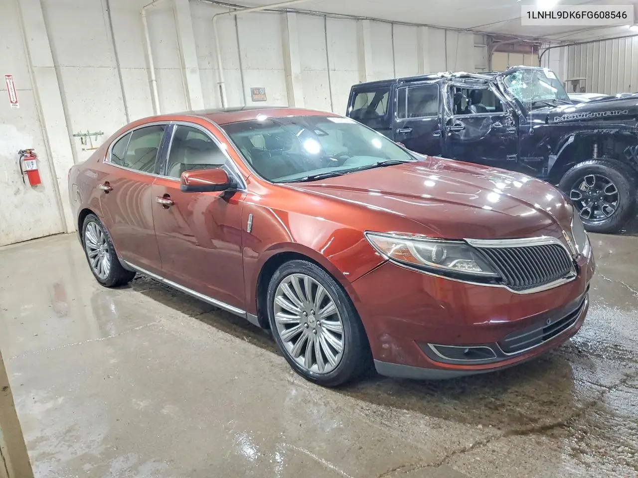 2015 Lincoln Mks VIN: 1LNHL9DK6FG608546 Lot: 53052586