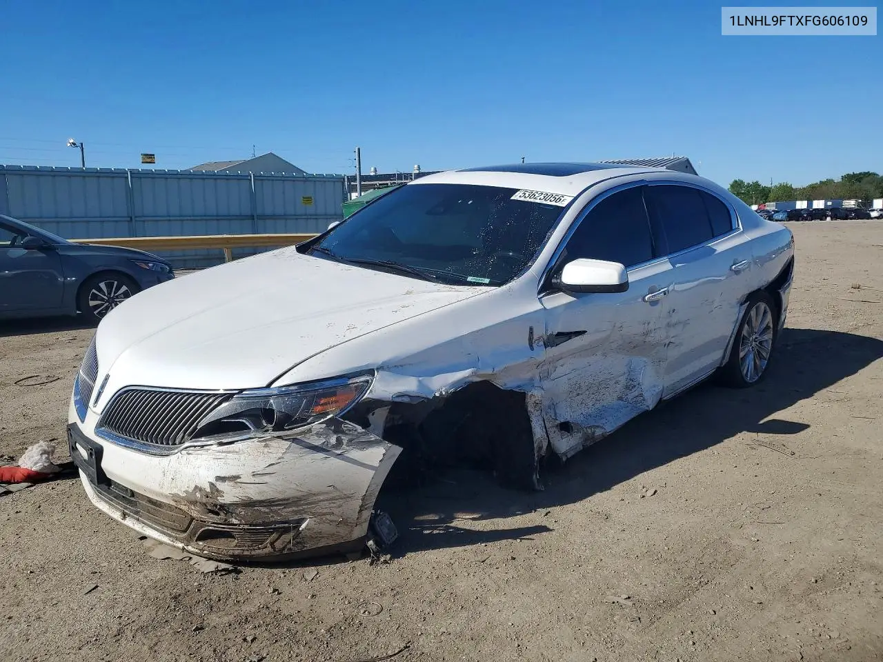 2015 Lincoln Mks VIN: 1LNHL9FTXFG606109 Lot: 53623056