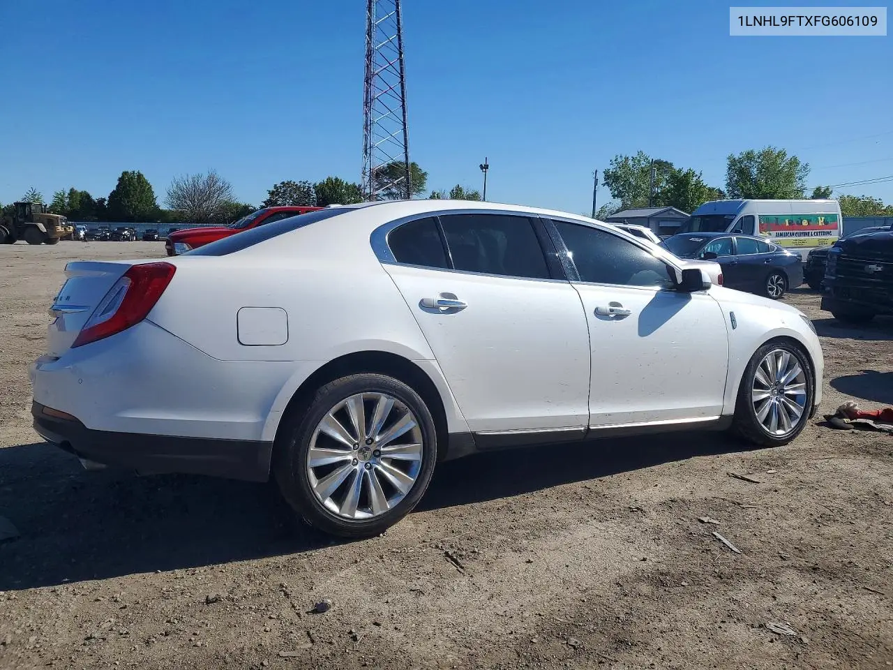 2015 Lincoln Mks VIN: 1LNHL9FTXFG606109 Lot: 53623056