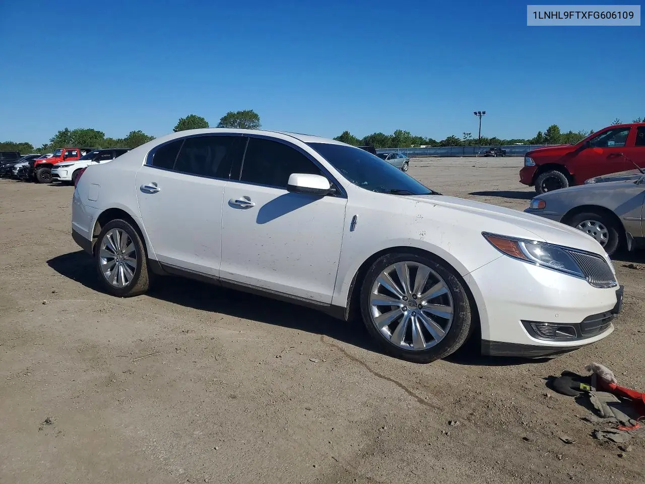 2015 Lincoln Mks VIN: 1LNHL9FTXFG606109 Lot: 53623056