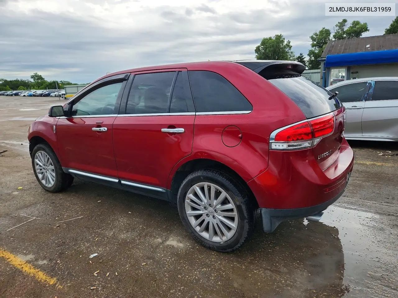 2015 Lincoln Mkx VIN: 2LMDJ8JK6FBL31959 Lot: 55030026