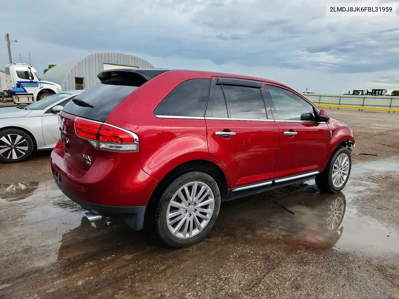 2015 Lincoln Mkx VIN: 2LMDJ8JK6FBL31959 Lot: 55030026
