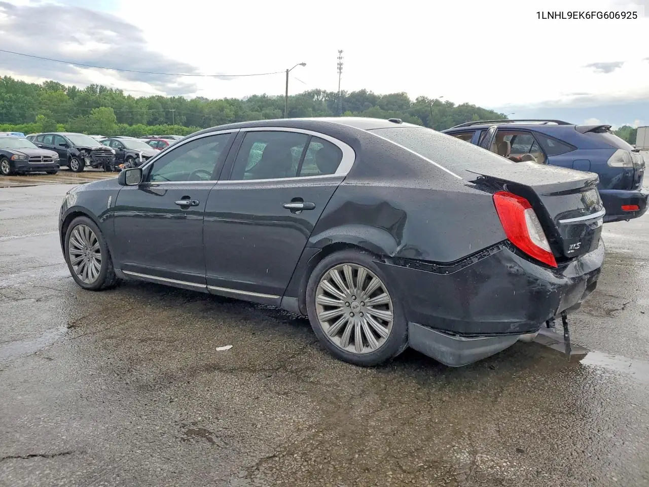 2015 Lincoln Mks VIN: 1LNHL9EK6FG606925 Lot: 55503906