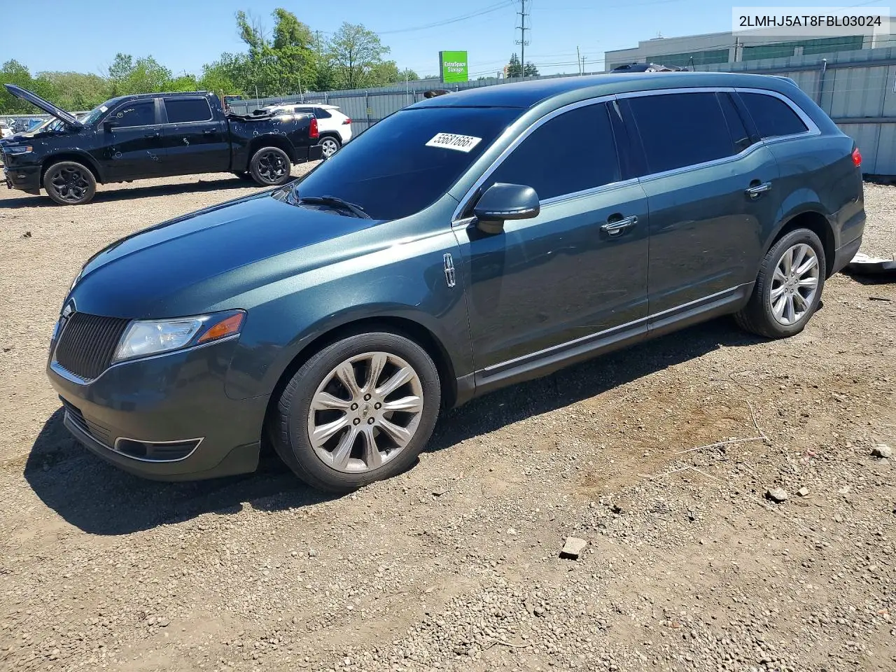 2015 Lincoln Mkt VIN: 2LMHJ5AT8FBL03024 Lot: 55681666