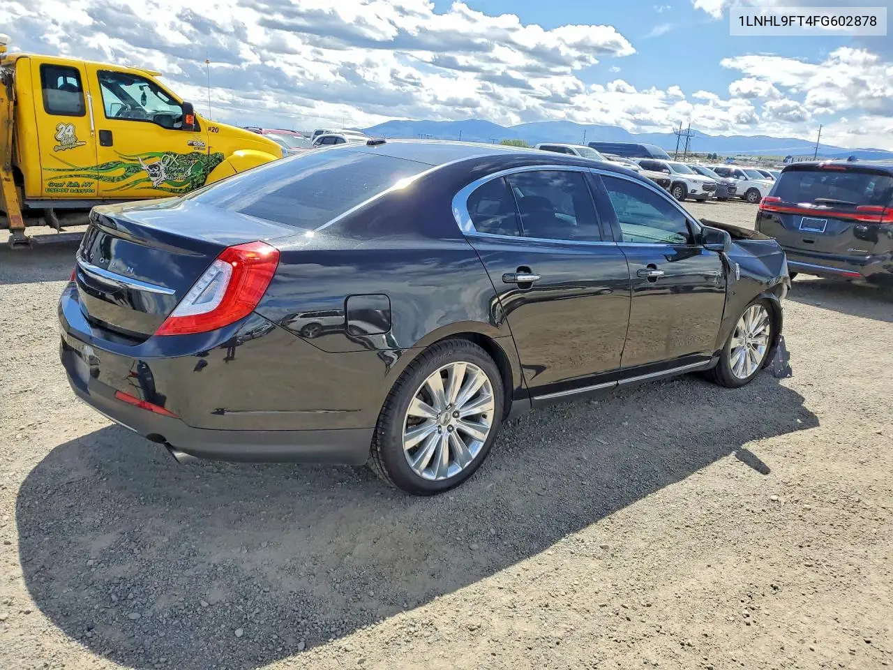 2015 Lincoln Mks VIN: 1LNHL9FT4FG602878 Lot: 56111696