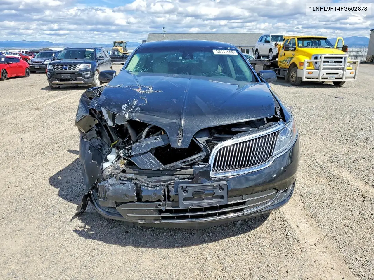2015 Lincoln Mks VIN: 1LNHL9FT4FG602878 Lot: 56111696