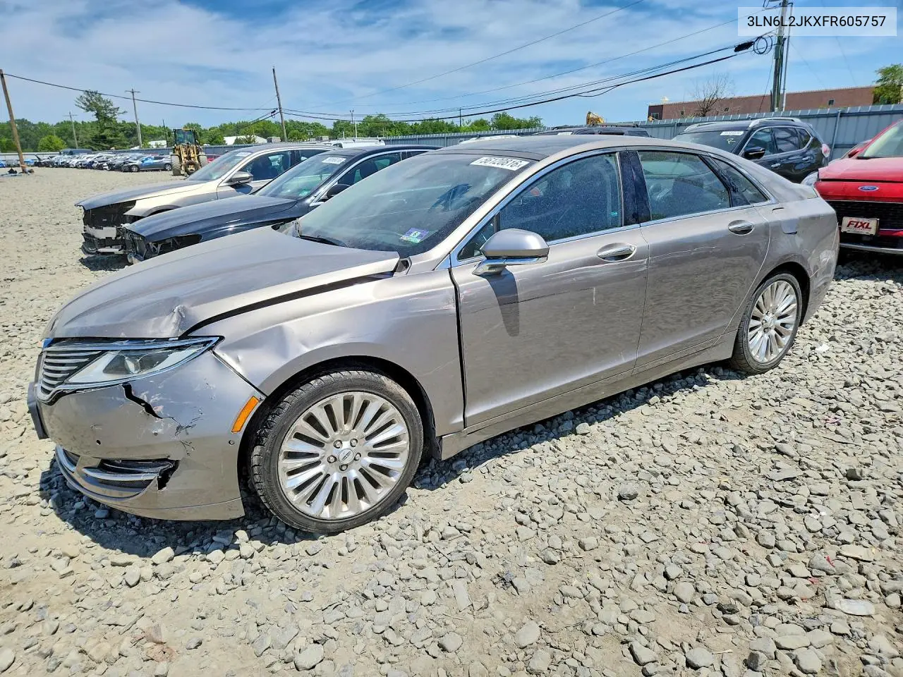 2015 Lincoln Mkz VIN: 3LN6L2JKXFR605757 Lot: 56120816