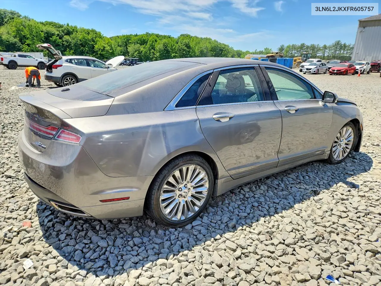 2015 Lincoln Mkz VIN: 3LN6L2JKXFR605757 Lot: 56120816