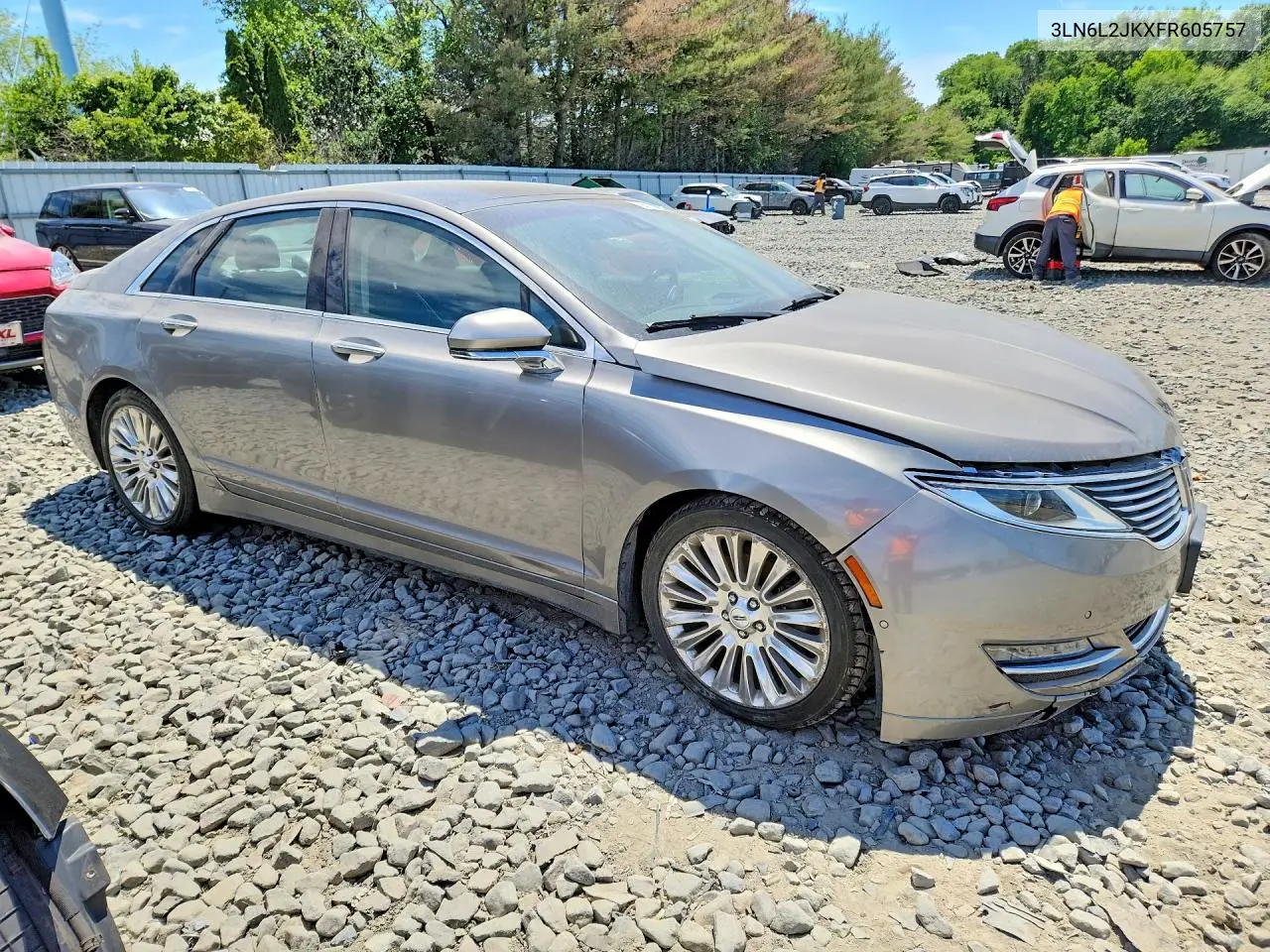 2015 Lincoln Mkz VIN: 3LN6L2JKXFR605757 Lot: 56120816