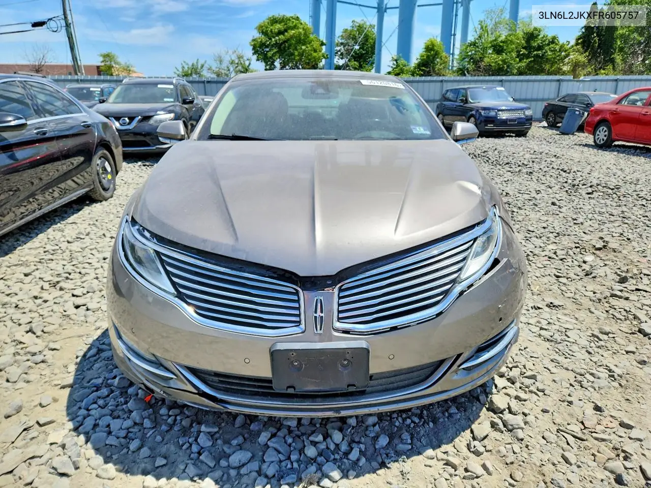 2015 Lincoln Mkz VIN: 3LN6L2JKXFR605757 Lot: 56120816