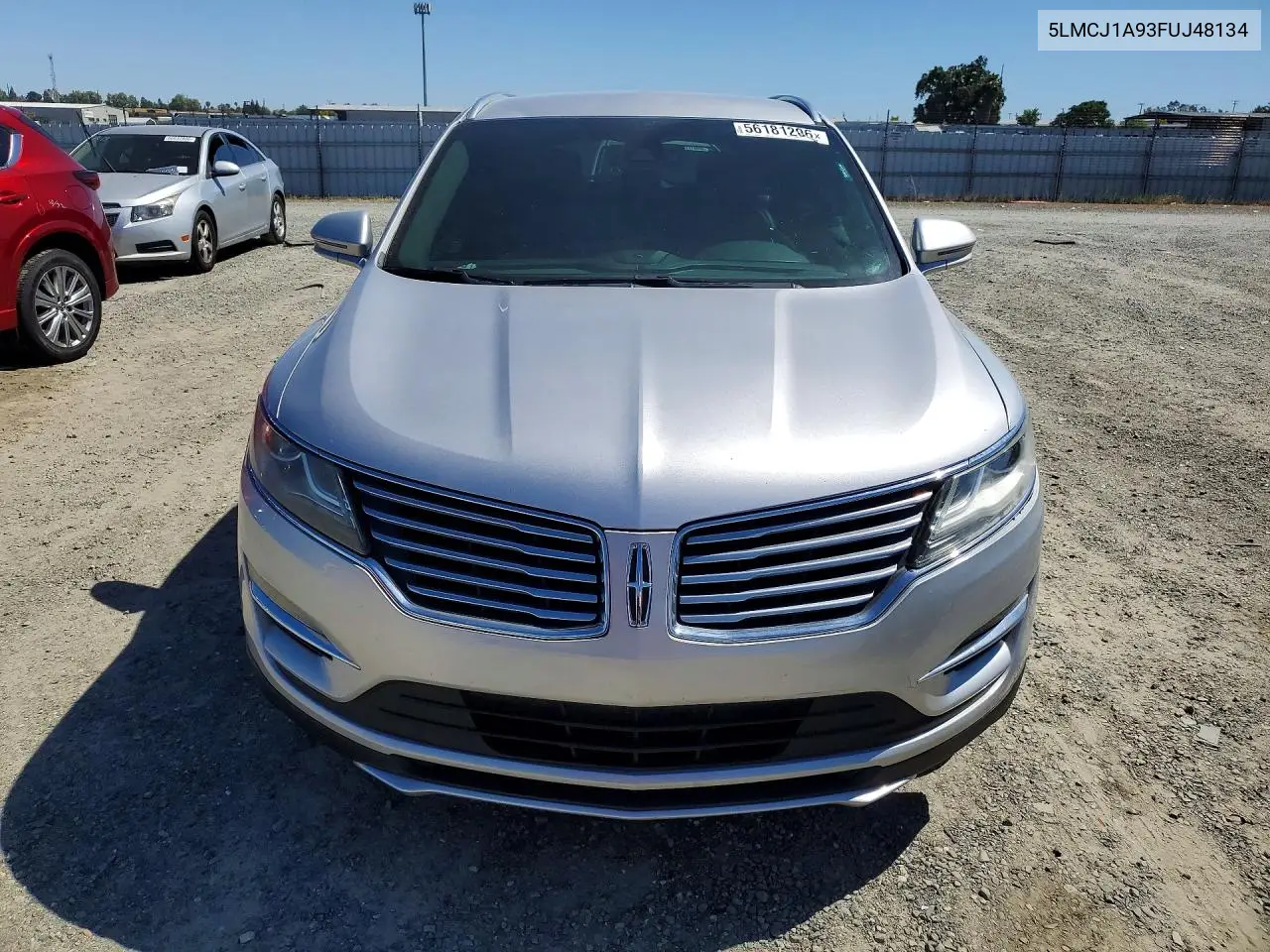 2015 Lincoln Mkc VIN: 5LMCJ1A93FUJ48134 Lot: 56181206