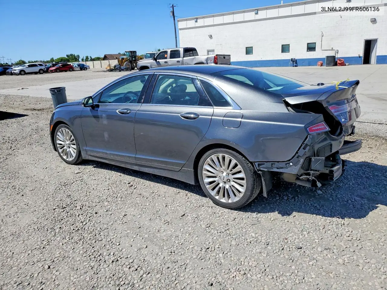 2015 Lincoln Mkz VIN: 3LN6L2J99FR606136 Lot: 56710046