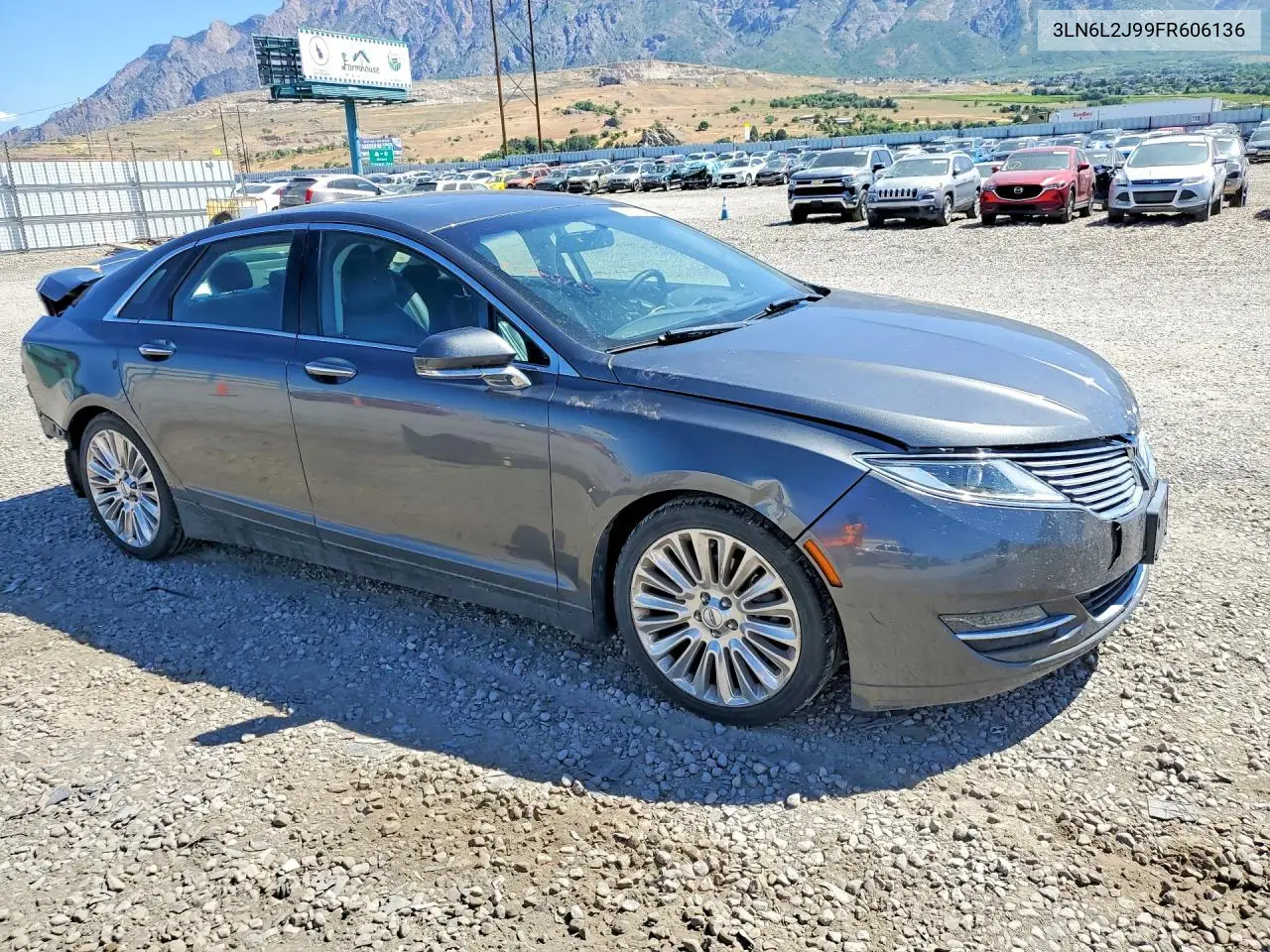 2015 Lincoln Mkz VIN: 3LN6L2J99FR606136 Lot: 56710046