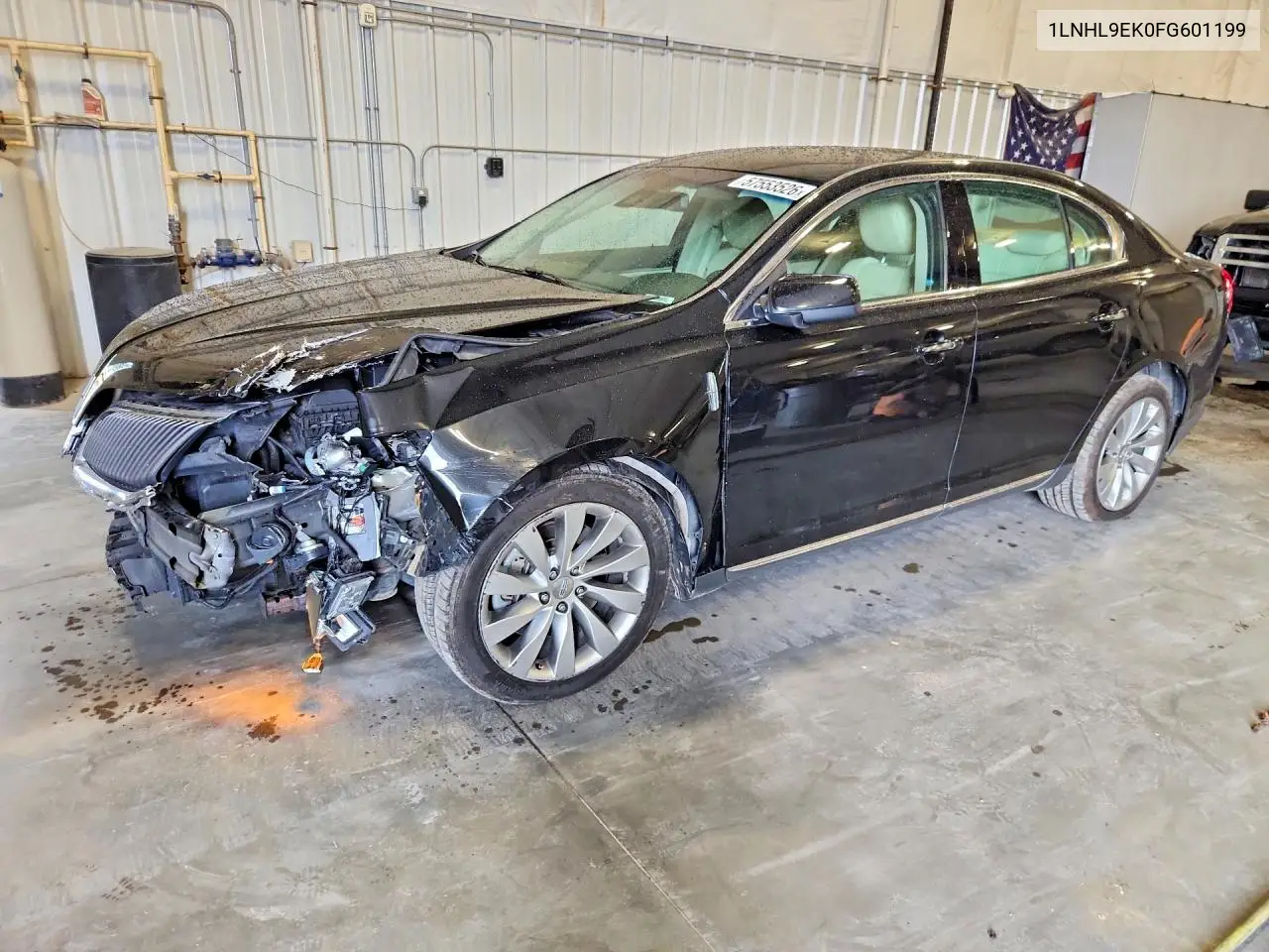 2015 Lincoln Mks VIN: 1LNHL9EK0FG601199 Lot: 57553526