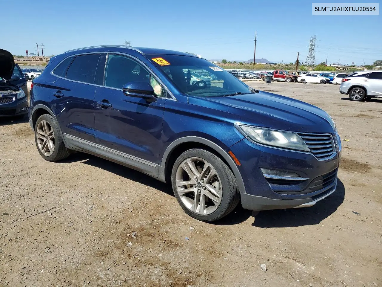 2015 Lincoln Mkc VIN: 5LMTJ2AHXFUJ20554 Lot: 57972616