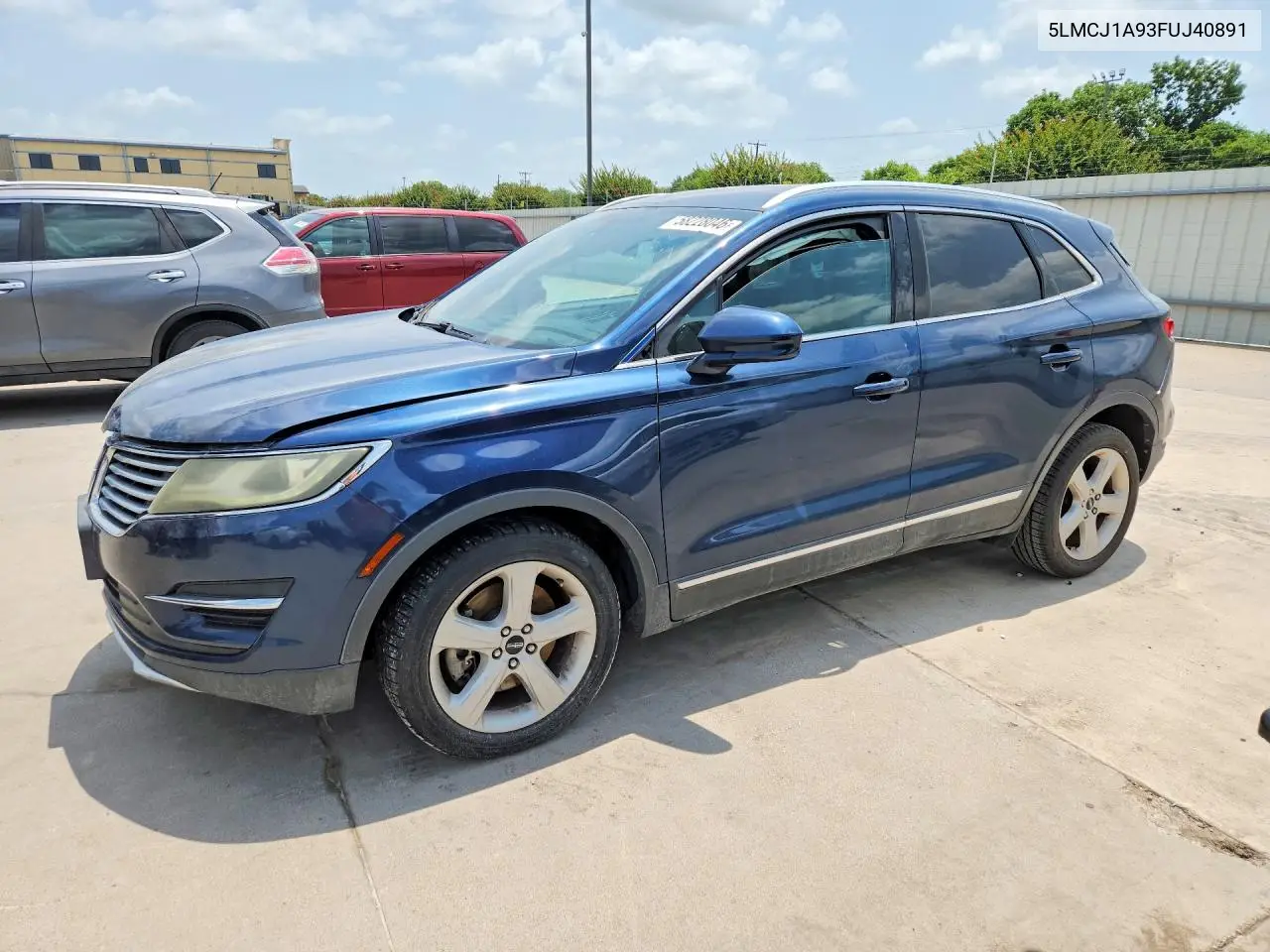 2015 Lincoln Mkc VIN: 5LMCJ1A93FUJ40891 Lot: 58228046