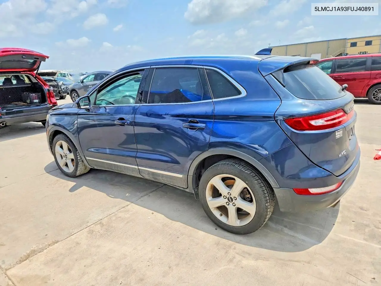 2015 Lincoln Mkc VIN: 5LMCJ1A93FUJ40891 Lot: 58228046