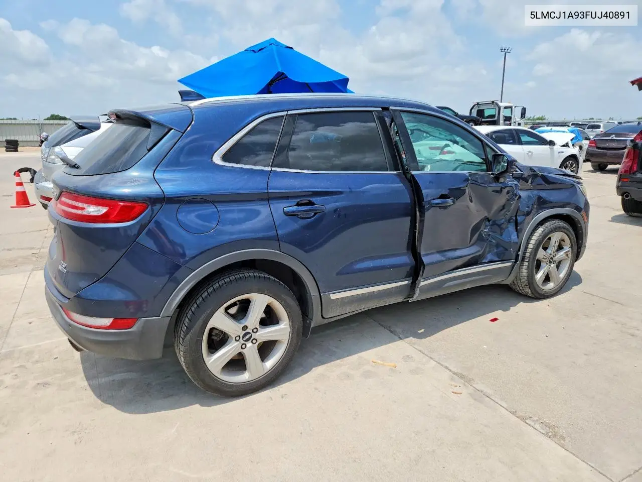 2015 Lincoln Mkc VIN: 5LMCJ1A93FUJ40891 Lot: 58228046